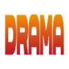 Drama Gradient Schrift