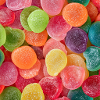 Kandierte Regenbogengummibärchen