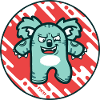 Drop Bear Attack: Fette Comic-Kunst