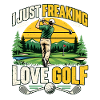 Golfspieler Golf Golfer Geschenke