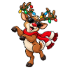 Weihnachten Rentier Rudolph Lustig Geschenkidee