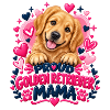 Stolzer Golden Retriever Mama