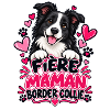 Stolze Border Collie Mama