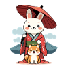 Cute Space Bunny Astronaut Design