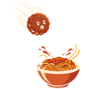 Fearless Meatball vs. Spaghetti