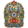 Indien | Pfauen, Lotus & Ornamentik