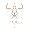 Taurus Sternzeichen Stiers Symbol