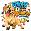 Labrador Snack Spruch