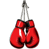 Rote Boxhandschuhe – Boxing & Fight