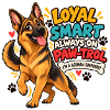 Loyal & Smart German Shepherd Paw-Trol