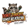 Waschbär Spruch Nicht anfassen
