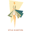 Style In Motion – Abstrakte Mode Illustration
