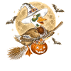 Ente Hexe Halloween Ente