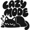 Lazy Mode – Schlafende Katze