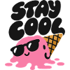 Stay Cool – Eiscreme mit Sonnenbrille