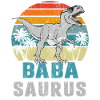 Baba Saurus T-Rex Papa Sonnenbrille Geschenk