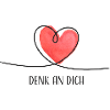 Denk an Dich – Herz Liebe Geschenk