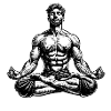 Don't Trip-_Man_yoga_lotus_pose
