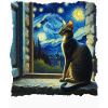Orientalisch Kurzhaar Starry Night