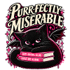 Purr-fectly Miserable Katze