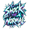 Shock the Normal Neon Graffiti