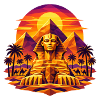 Sphinx Sonnenuntergang – Gizeh