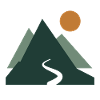 Berge und Sonne – Wanderweg