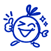 Alles Super – Zwinkernder Charakter Line Art