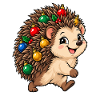 Weihnachten Igel Christbaumkugeln Geschenk