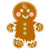 Kawaii lebkuchenmann