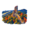 Drachenfels Expressionistisch