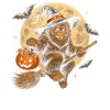 Bigfoot Hexe Halloween Bigfoot