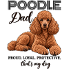 Poodle Dad Pudel Papa Hundebesitzer
