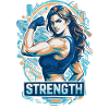 Starke Frau Strength | Frauen Empowerment