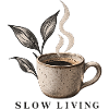 Kaffeetasse Slow Living Coffee