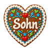 HerzKeks Namenszug Sohn