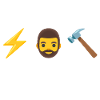 Das Hammermotiv des Donnergottes