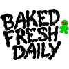 Neonalien Skizze auf Dunklem Hintergrund