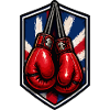 Union Jack Schild Boxhandschuhe