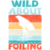 Wild about Foiling - retro sunset