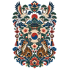Südkorea | Tiger, Kraniche & Hanbok-Stil