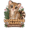  Leopardus Tilcayo Gepunktete Süße Wilde