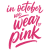 Im Oktober tragen wir Pink