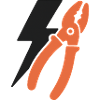 Elektriker Icon Emblem. – Motiv – Geschenkidee.