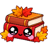 Kawaii Herbstbücher