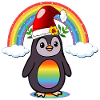 Weihnachts-Weihnachts-Pinguin