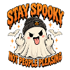 Stay Spooky – Frecher Halloween Geist