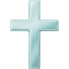 Glänzendes Metallkreuz-Design