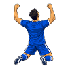 Fußball-Torfeier