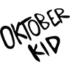 Oktober Handschrift Doodle